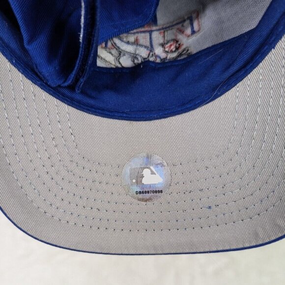 Vintage Toronto Blue Jays MLB Strapback Hat Puma Royal Blue Cap - Picture 6 of 6